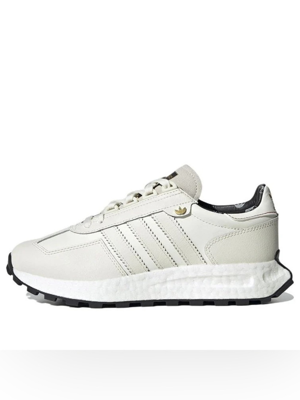 adidas Retropy E5 Women's Sneakers - Off White / Gold - Picture 1 of 13